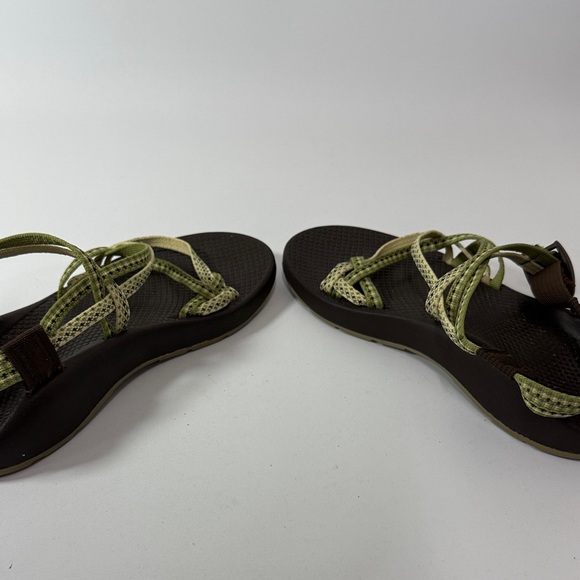 Chaco Women's Olive and Brown Strappy Sandals - Picture 6 of 10